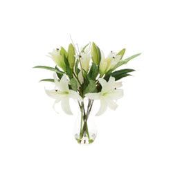 LILLIES IN FLARED VASE
