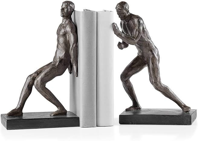 Gymnastic Man Bookends (Set of 2)