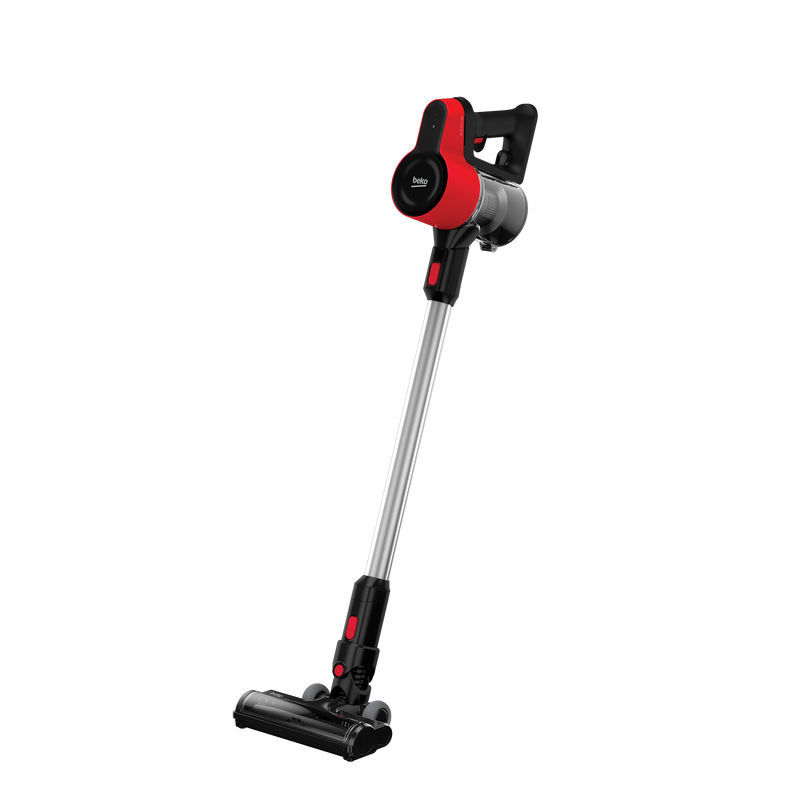 Beko Cordless 2-in-1 VRT50121V ErgoClean Vacuum Cleaner - RED