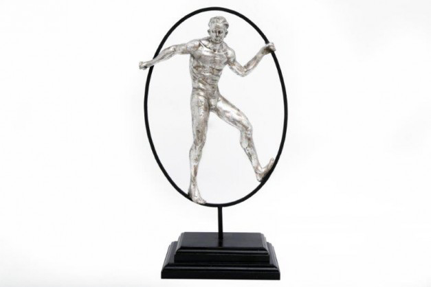 Silver Man Sculpture