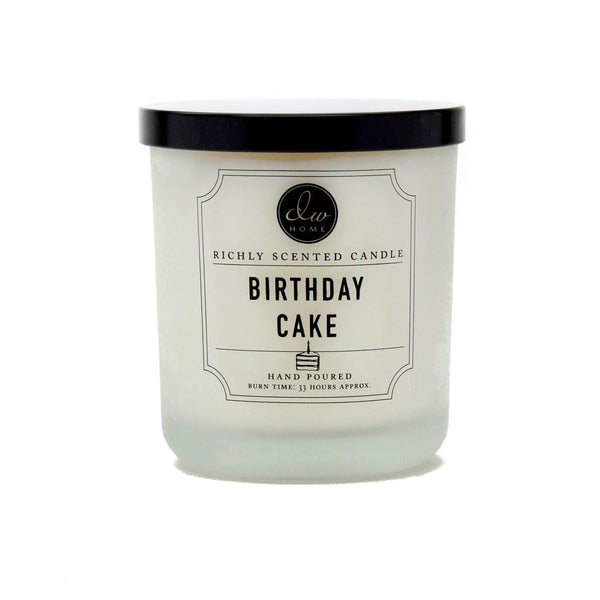 DW Birthday Cake scented candle