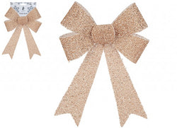 Medium Tinsel Bow 22cm x 32cm x 7cm